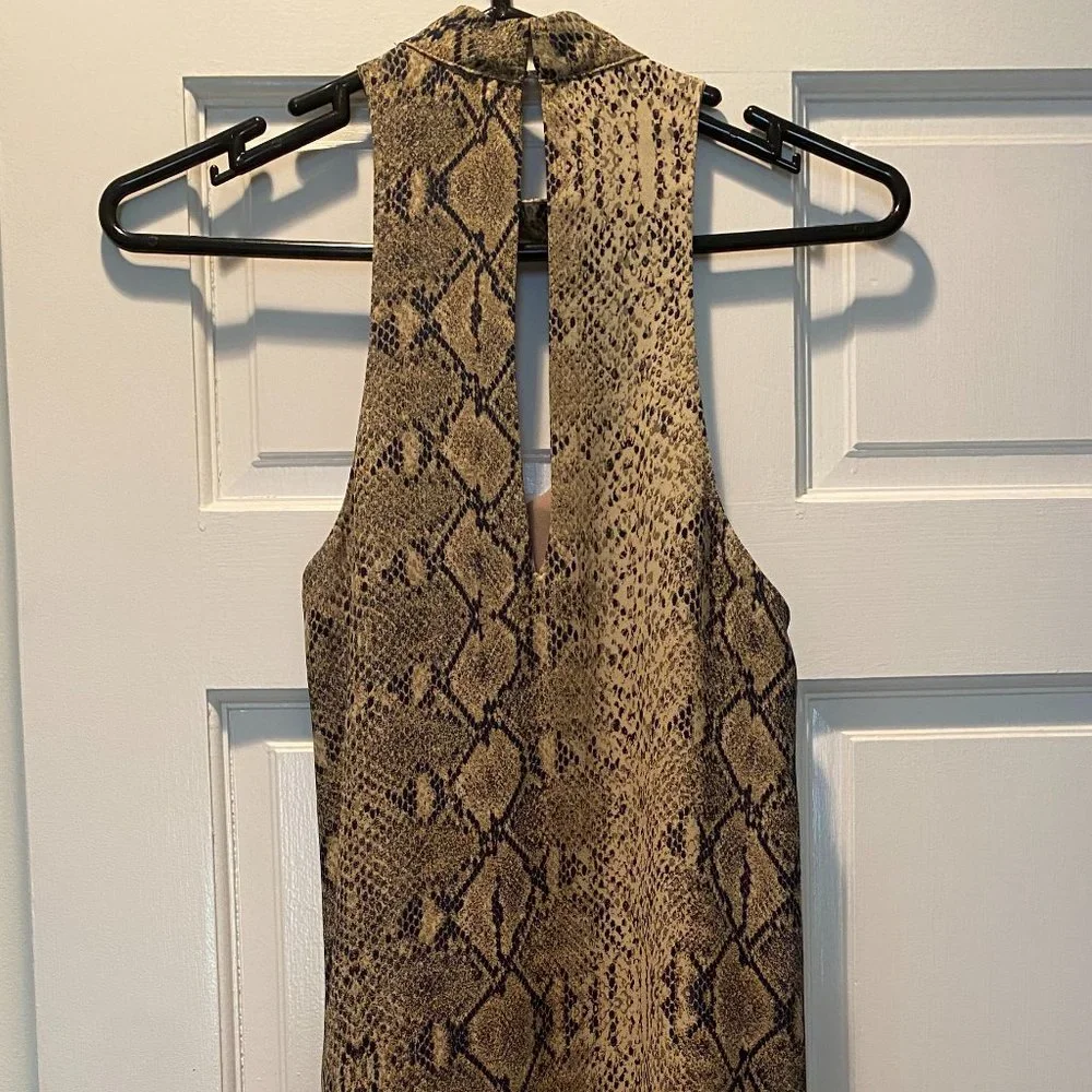 Python Print Dress - Picture 2 of 3
